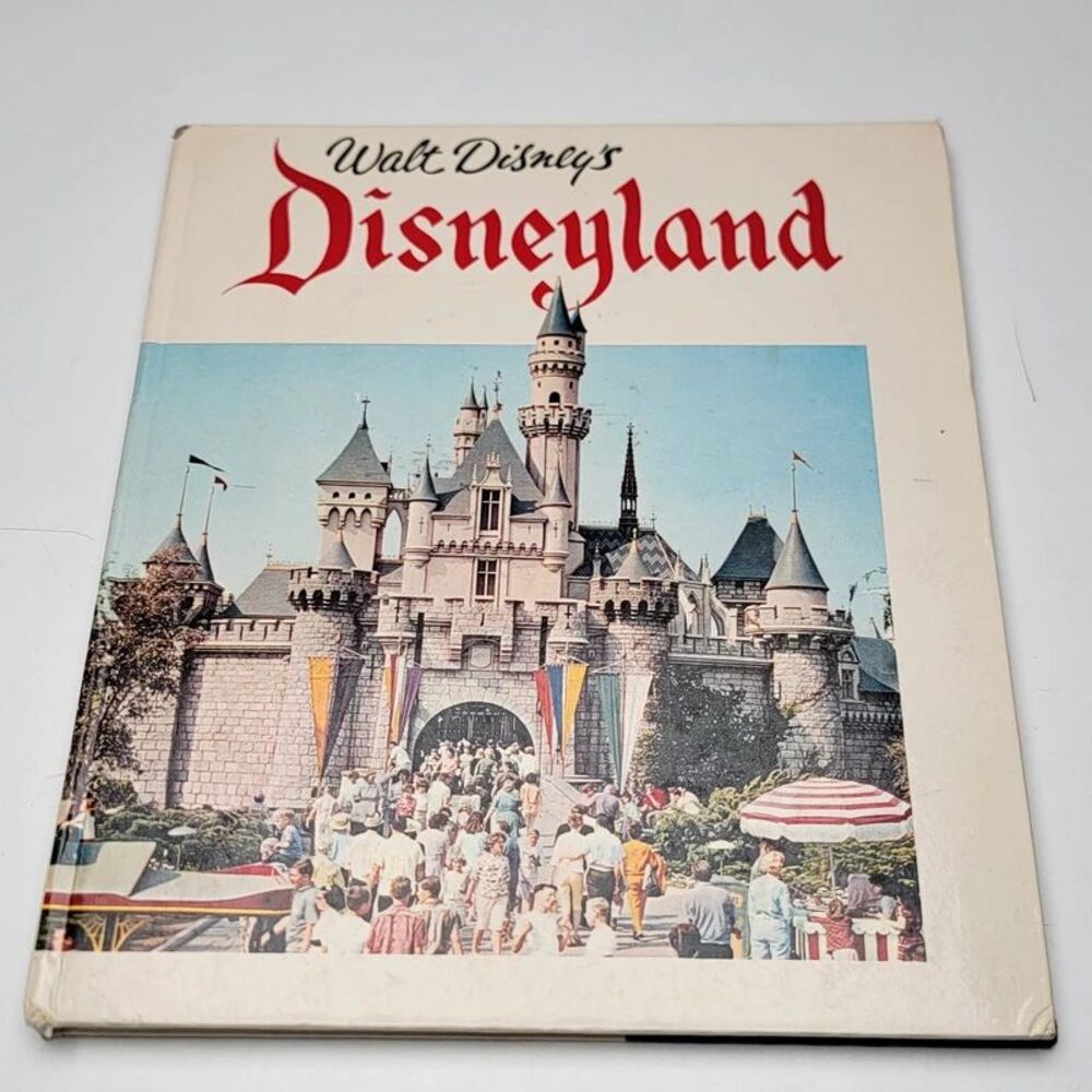 Vintage 1965 Walt Disney's Disneyland Hardcover Book Martin Sklar Tencennial